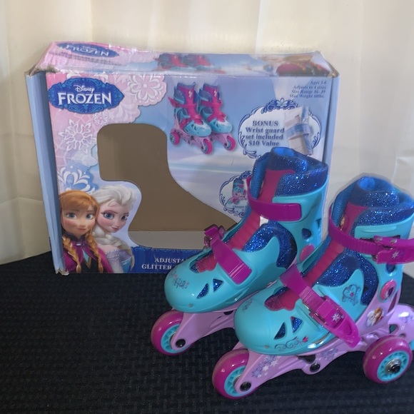Disney Frozen PlayWheels Frozen Glitter Trainer Skates Adjustable 2-in-1…EUC - Picture 17 of 17